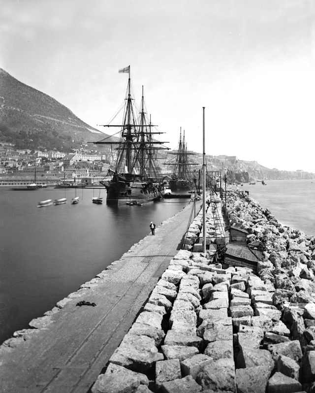 View from New Mole, Gibraltar