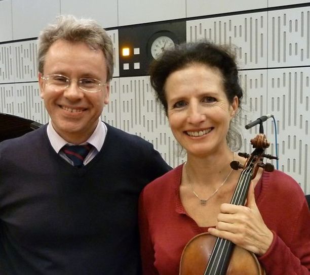 Nigel Clayton with Madeleine Mitchell